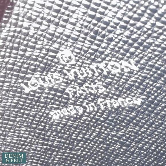 Louis Vuitton Monogram Canvas Key Pouch Coin Card Holder Chain Black~Grey - Picture 11 of 11